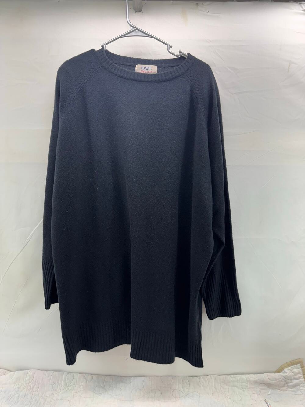 Vintage women’s CST studio 3X Black sweater